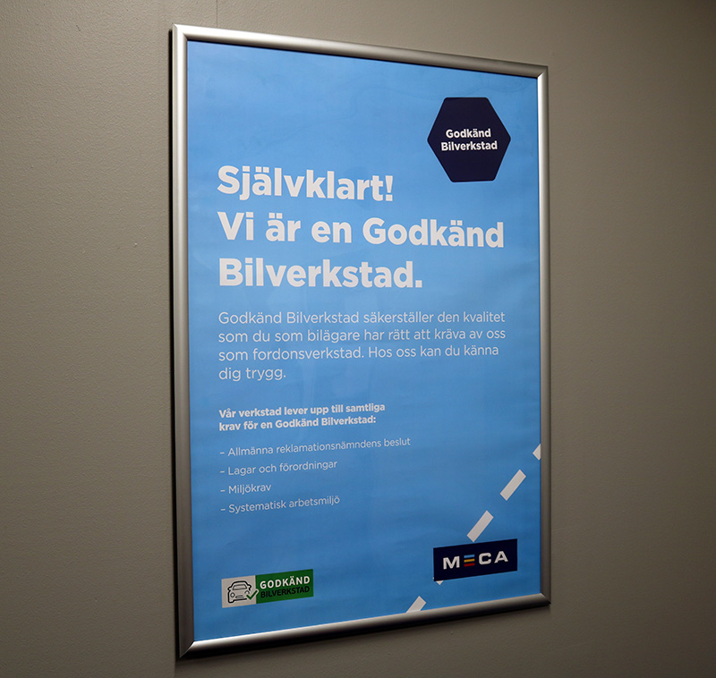 I 2010 blev Andersson & Larsson Bilservice MECA-værksted 